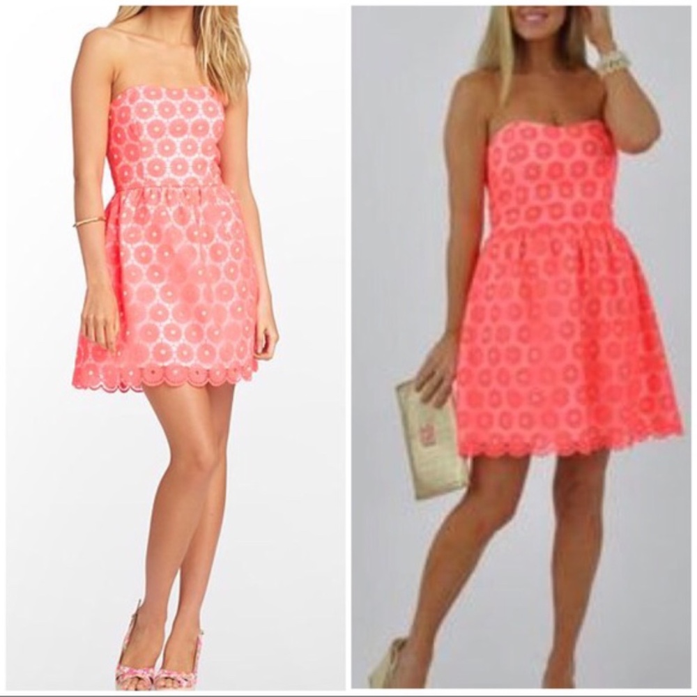 Lilly Pulitzer Payton Dress Pinwheel Organza
